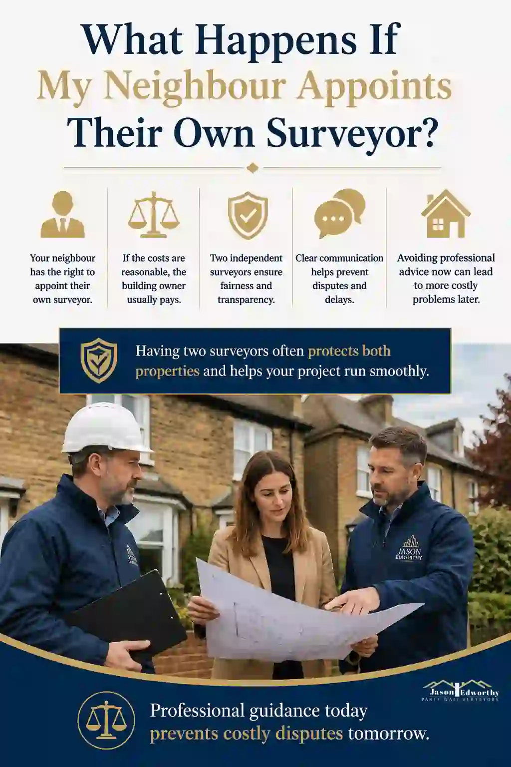 What Happens If My Neighbour Appoints Their Own Surveyor Market Harborough?